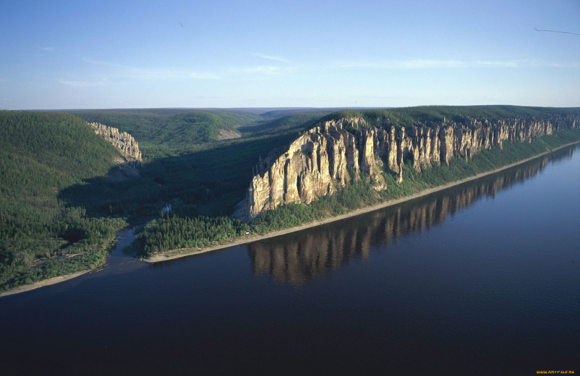 Река Лена Якутск